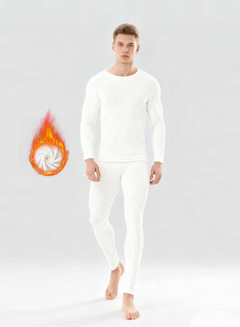 اكسيموس الملابس الداخلية الحرارية للرجال، ملابس الخريف، الطبقات الأساسية، الأعلى والسفلية للطقس البارد - Image 1